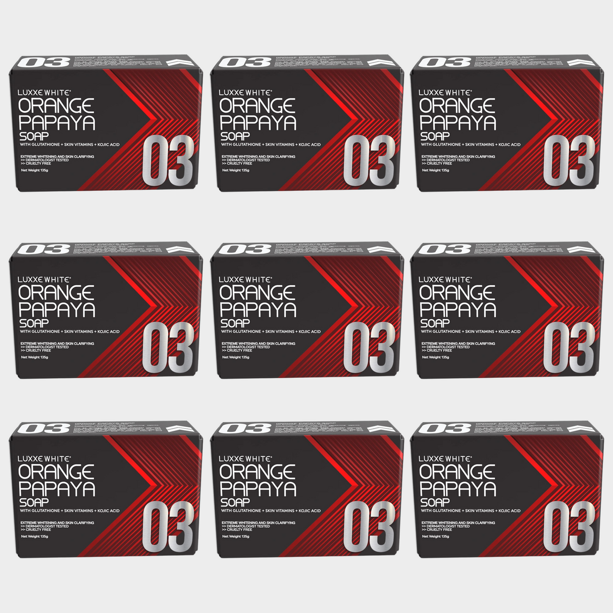 03 Luxxe White Orange Papaya Soap
