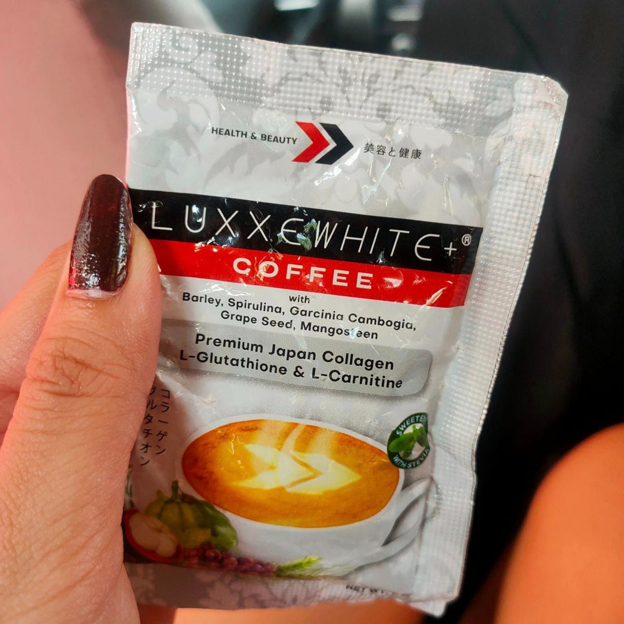 Luxxe White Coffee: Beauty & Wellness Coffee - Collagen + Glutathione + L-Carnitine + Superfoods