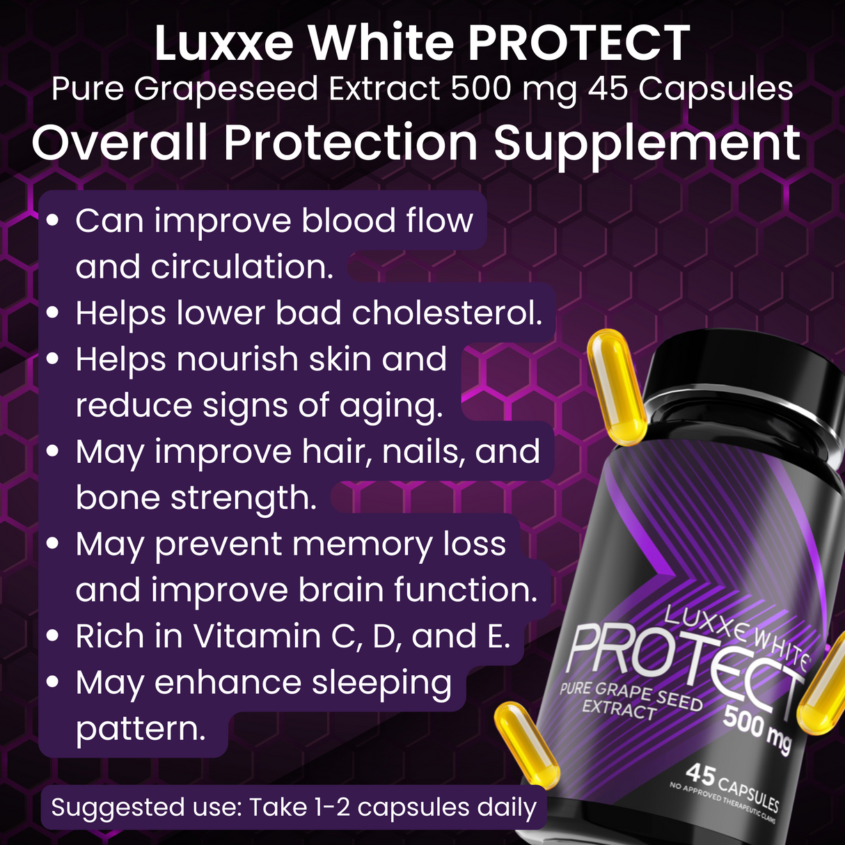 Luxxe White Protect Benefits