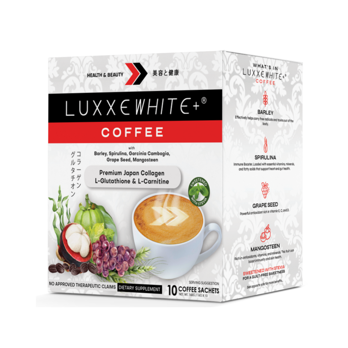 Luxxe White Coffee Premium Japan Collagen