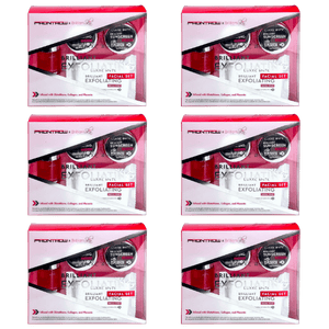 Luxxe White Brilliant Exfoliating Facial Set Infused with Glutathione, Collagen, and Placenta